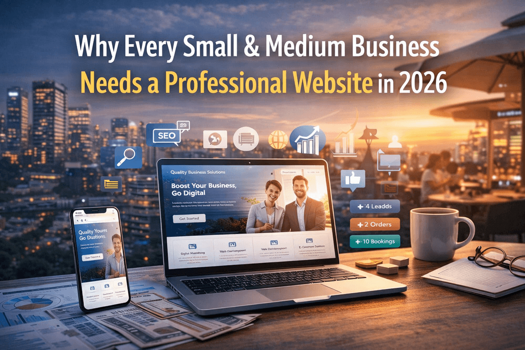 Why Every Small & Medium Business Needs a Professional Website in 2026